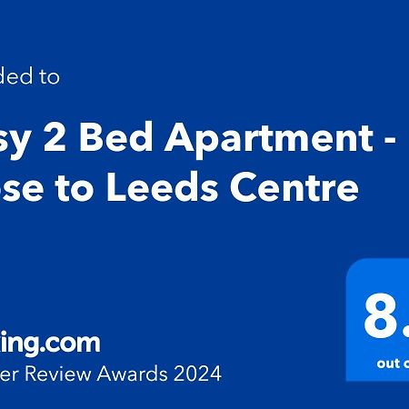 Cosy 2 Bed Apartment - Close To Leeds Centre Buitenkant foto